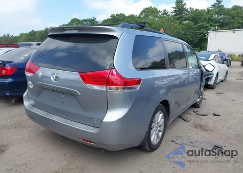 2011 Toyota Sienna Xle from USA, damaged, VIN 5TDDK3DC9BS022399
